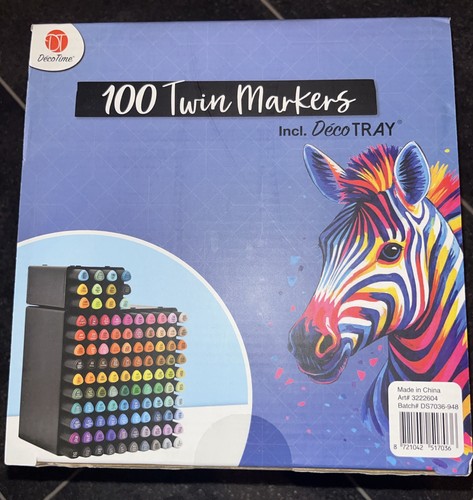 Decotime 100 twin markers - twin,