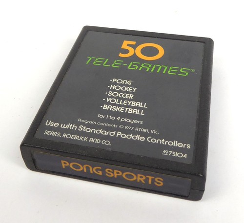 Atari 2600 spiel pong - atari, --