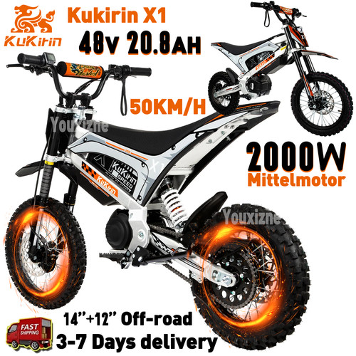 Kukirin elektrofahrrad - x1,