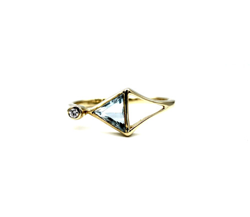 585 gelbgold ring - gelbgold,