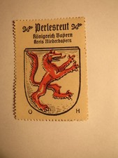 Perlesreut / Reklamemarke
