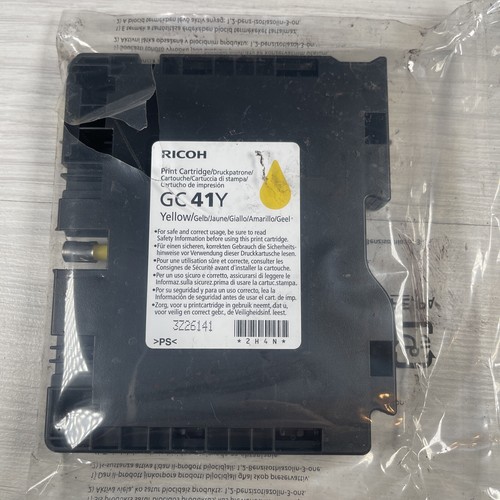 Gel tintenpatrone gelb gc41 - gelb, gc41-