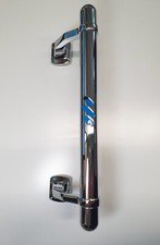 Basch Stoßgriff verchromt mit blauen Einlagen