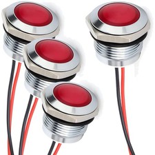 4 Stück Rote LED
