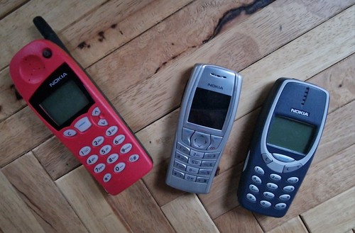 Nokia vintage handy sammlung - nokia,