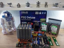 ASUS P5Q Deluxe + Xeon E5450 4x3GHz + GT1030 2GB + 4GB RAM + 2TB HDD + BR