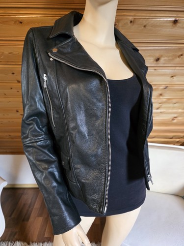 Bikerjacke leder - ,