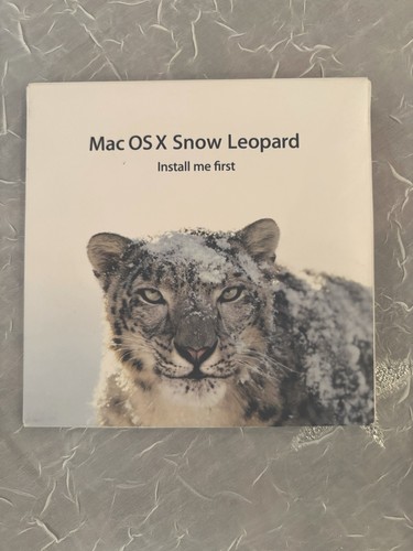 Apple mac snow leopard - mac,