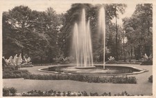 AK Beuthen O.S / Bytom um 1935 - Springbrunnen im Stadtpark