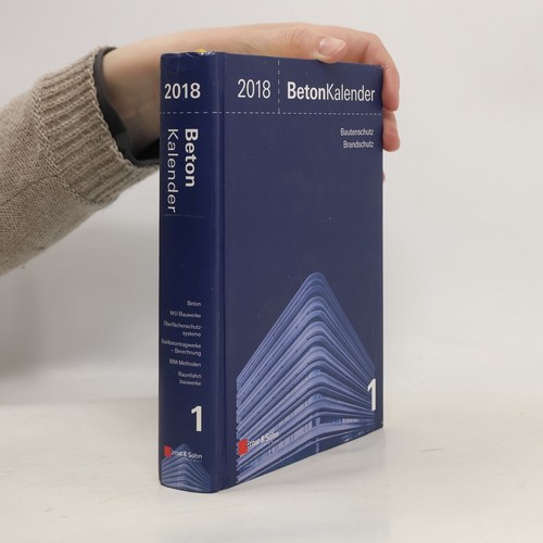 Beton kalender 2018 - beton-kalender,