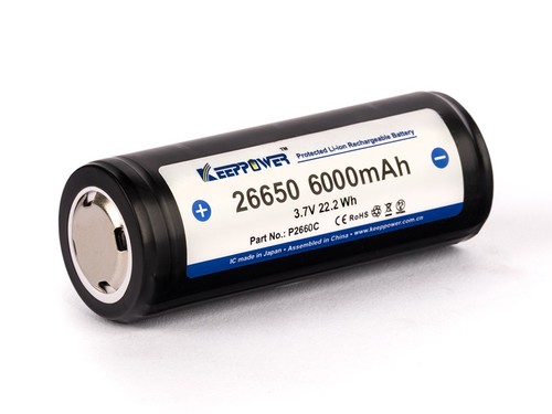 Keeppower 26650 6000mah - keeppower,