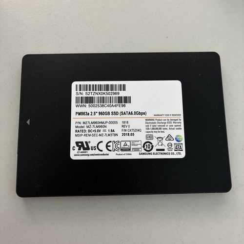 Samsung sm863a 960gb 5 - samsung, 2,5