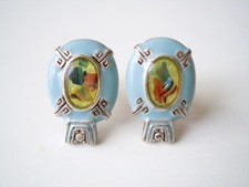 Ohrclips Ohrringe Oval Seeopal