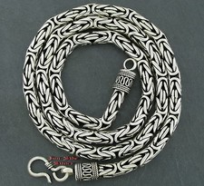 Königskette das Original 6mm 50cm Massiv Silber 925 Balikette Balichain Halskett