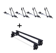 4Fahrradträger SAGITTAR+Dachträger Tema STA für für Mercedes EKlasse W210 4Tür 9