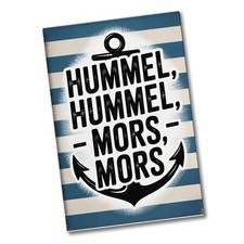 Hamburger Spruch Souvenir Souvenir Magnet - Hummel, Hummel - Mors, Mors