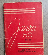 Betriebs-und Wartungsanleitung Jawa 50 Typ 05