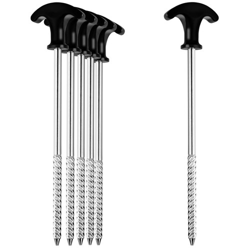 Zelt heringe stahl 6er set - stahl,