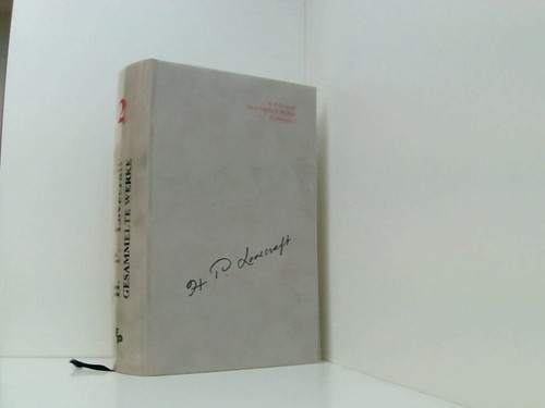 Gesammelte werke h p - gesammelte, h.p