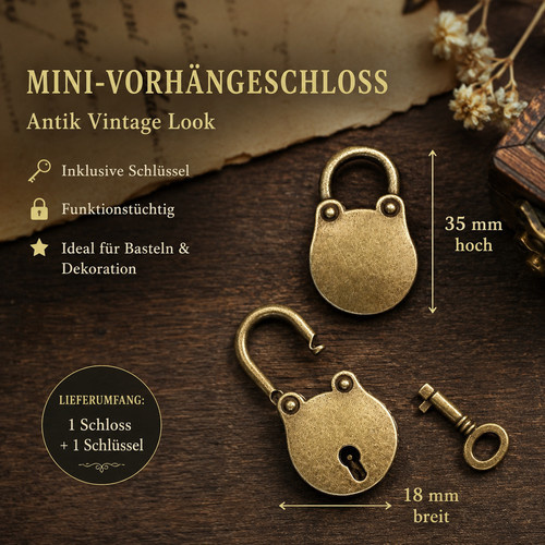 Vorhängeschloss retro - vorhängeschloss,