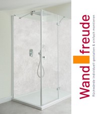 Duschrückwand Alu Polierter Beton Duschrückwände Einzel Ecklösung Fliesenersatz