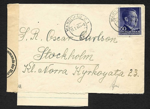 Auslandspost warschau 1944 - auslandspost:,