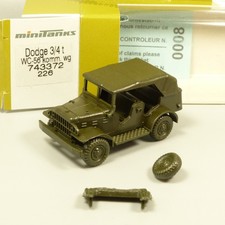 Roco Minitanks 1:87 H0 226 743372 Dodge 3/4t WC-56 US Militär in OVP EX7907