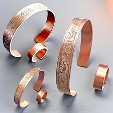 Kupfer Schmuck-Set, Armreif &