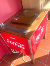 COCA COLA TRUHE-ALT ca.1960, 2024 Komplett überholt, voll funktionstüchtig