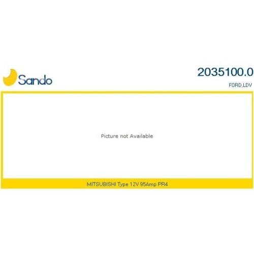 Generator sando 2035100 - sando, 2035100.0