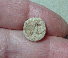 Hexagonales mittelalterliches Bleigewicht Bodenfund