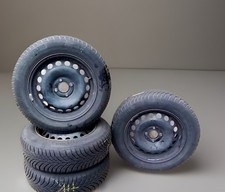 4 Winterräder 15 Zoll Dacia Logan 185 65 R15 88T DOT 3818 Continental 