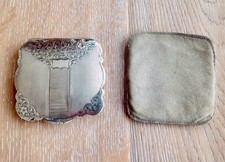 Antike Puderdose Silber - 900er Silber - 87gr., Jahrhundertwende!!!