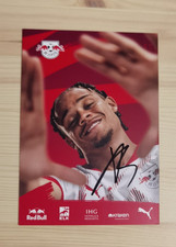 Handsignierte Autogrammkarte