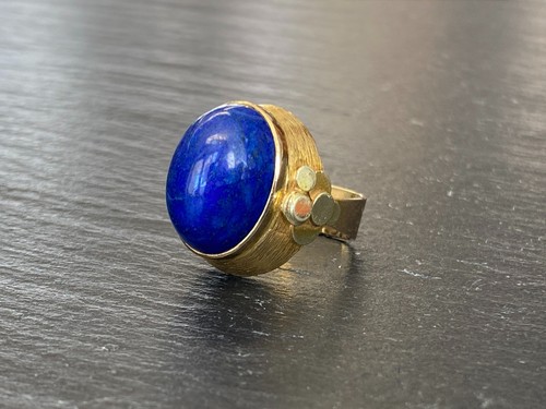 Ring gelbgold 585 großer - ring,