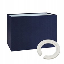 Lampenschirm Rechteck Stoff