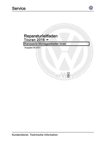 Touran 2016 karosserie - vw,