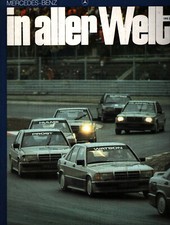 Prospekt Zeitschrift Mercedes Benz in aller Welt #190 von 1984 