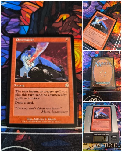 Mtg overmaster - overmaster, 🟡