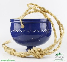 Bürgeler Keramik Bürgelkeramik Hängeampel Pflanztopf Landhausstil Bauernhaus