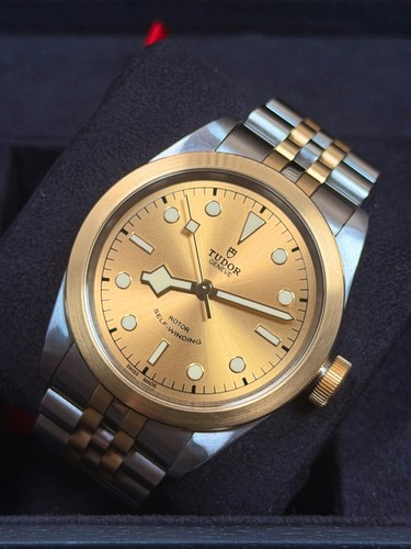 Tudor black bay - 41, gold