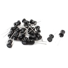 20x Drosselspule H Induktivität Drossel Spule Induktor Radial Axial 100MH Ø6x8mm