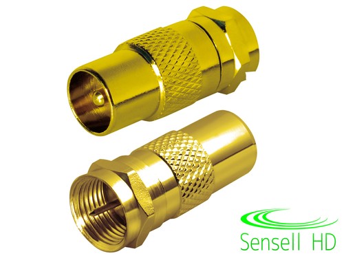Stecker koax sat - 2, f-stecker