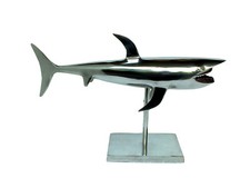 Hai Fisch auf Ständer Metall