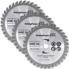 3x Kreissägeblatt Sägeblatt