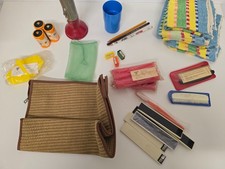 Konvolut DDR VEB OVP unbenutzt Zahnbürste Kulturtasche Mienen Handtücher etc.