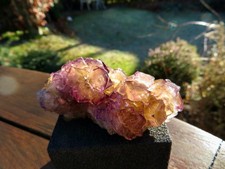 ⚒  Dunkelgelb/Lila Fluorit