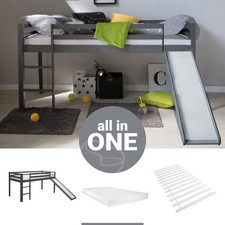 Hochbett 90x200 Rutsche