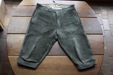 Gute vintage Hirschlederhose, Haelson / Bruchsal - Kniebund in ~H 50