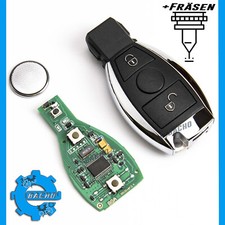 FUNKSCHLÜSSEL FÜR MERCEDES A B C E S CLK ML W222 R172 W639 434Mhz + FRÄSEN